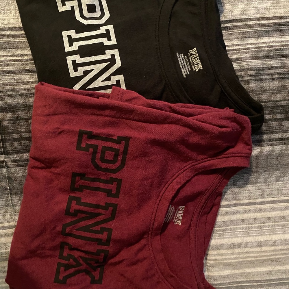 Victoria Secret pink shirts